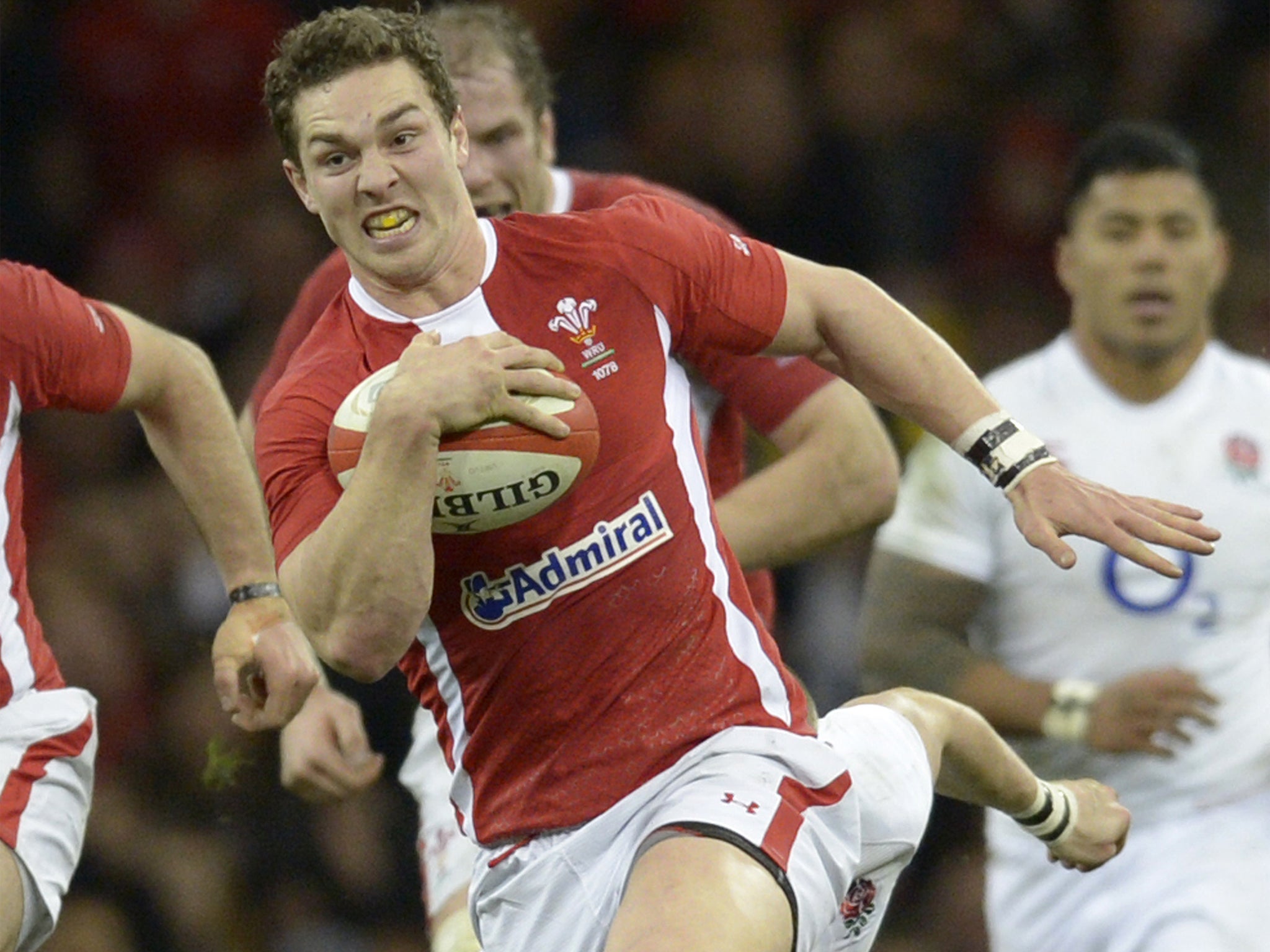 George North is among several Wales players who have left the regional sides
