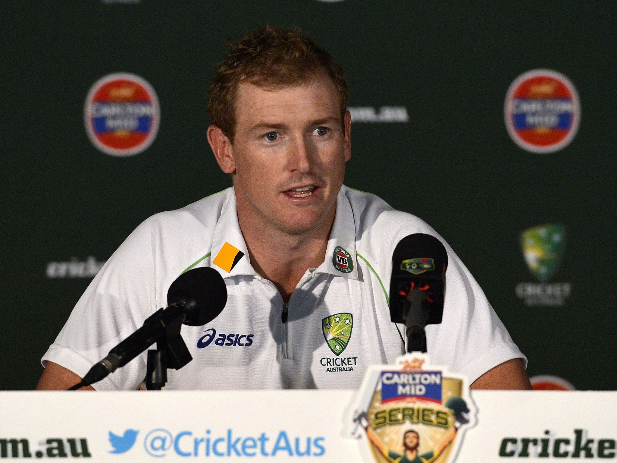 Australia batsman George Bailey has admitted taking some 'pride' in seeing England struggle