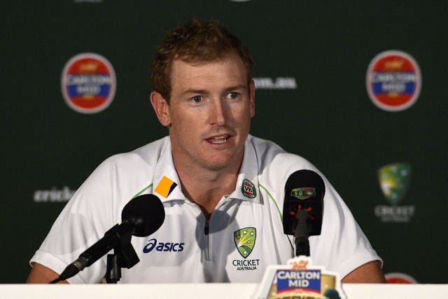 Australia batsman George Bailey has admitted taking some 'pride' in seeing England struggle