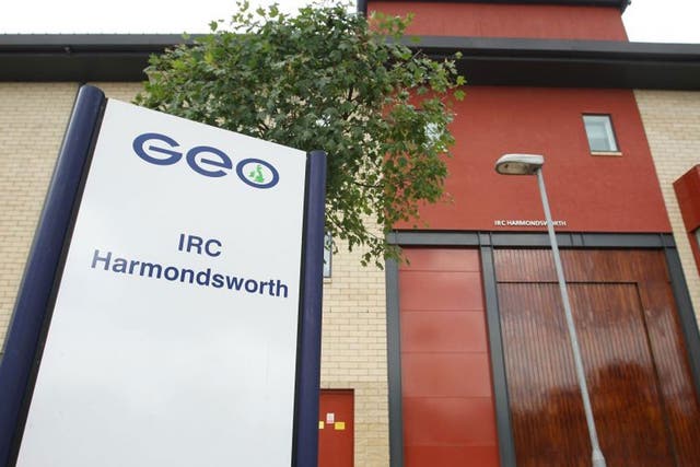 Harmondsworth IRC in West Drayton, where inspectors have revealed that an 84-year-old immigration detainee - who was suffering from dementia - was taken to hospital in handcuffs and died while still in restraints