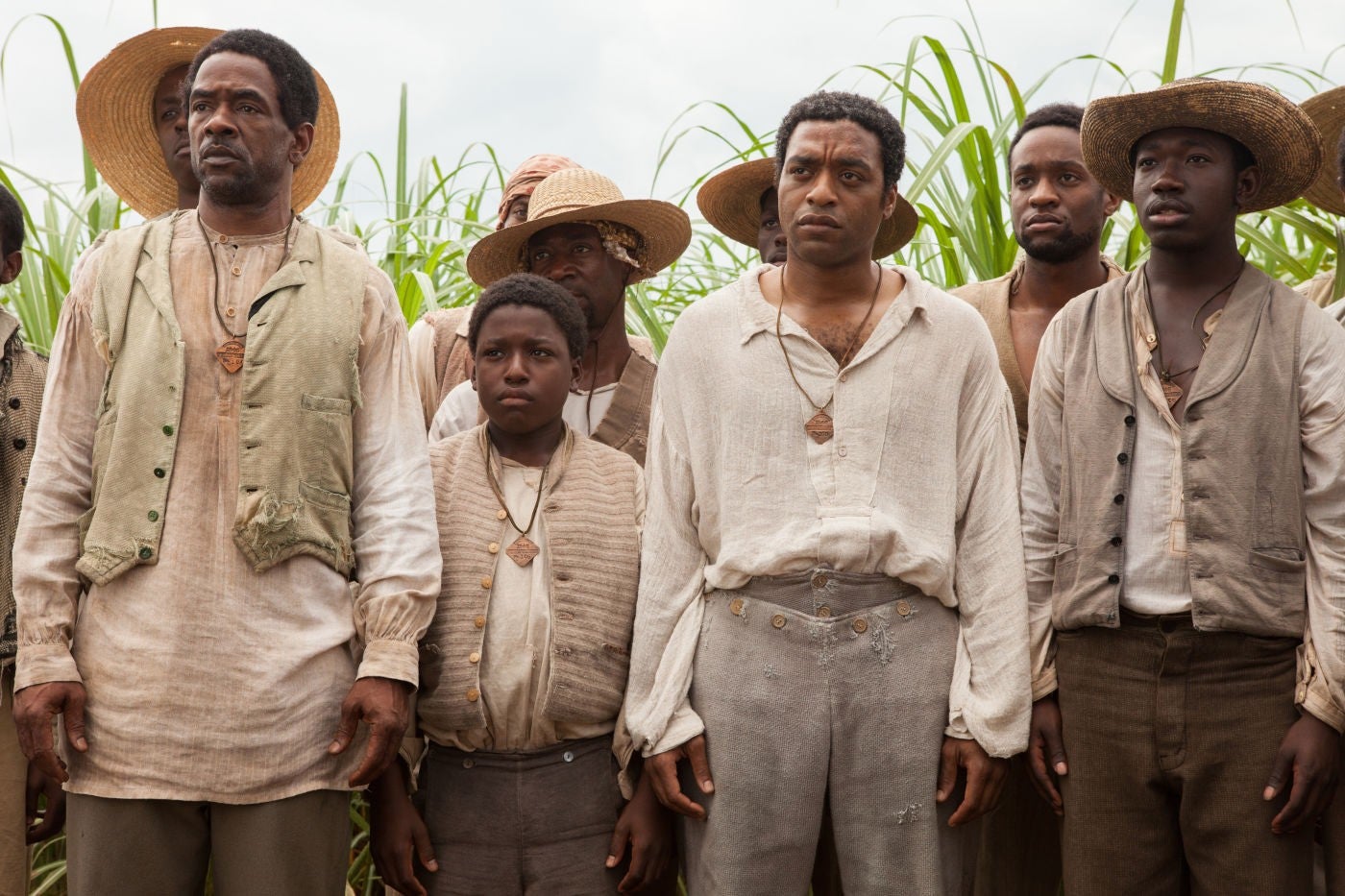 Chiwetel Ejiofor stars as kidnapped slave Solomon Northup in 12 Years A Slave, the bookmakers' favourite for Best Actor