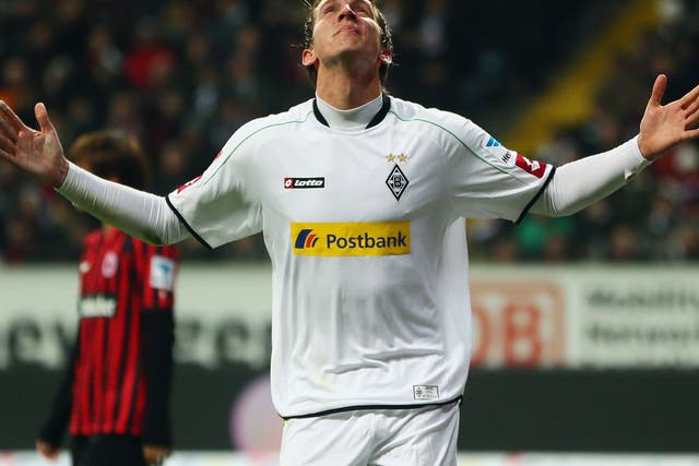 Borussia Monchengladbach striker Luuk de Jong