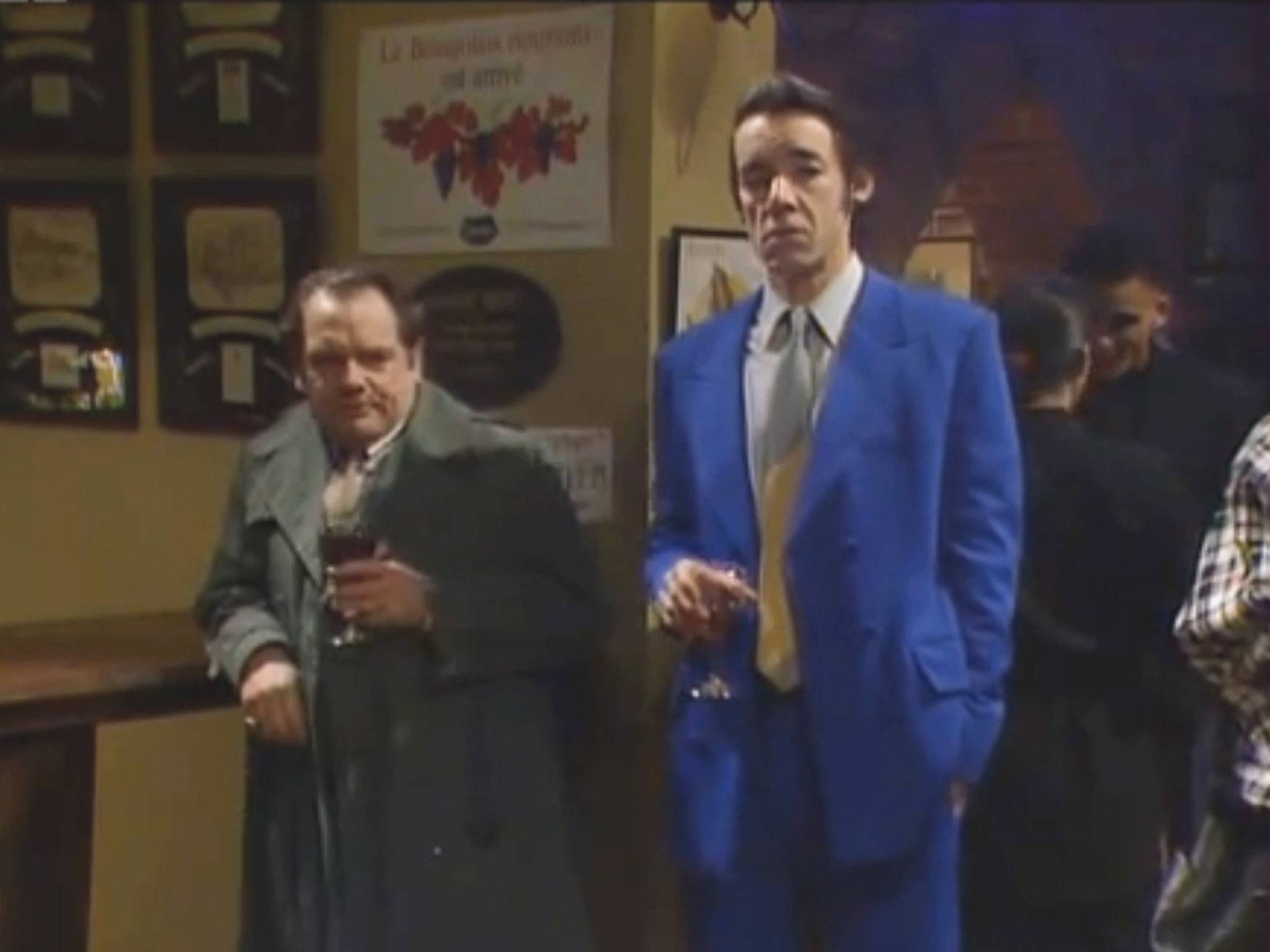 David Jason and Roger Lloyd-Pack in Only Fools and Horses