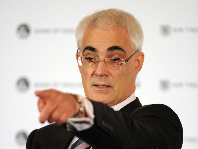 Alistair Darling told young Scottish voters in Edinburgh to vote for the union in the Scottish referendum 