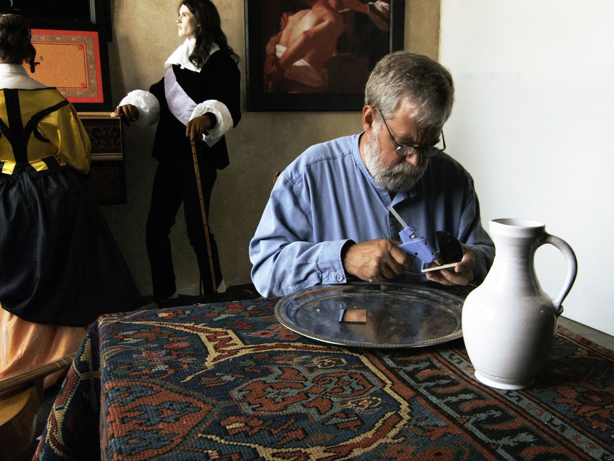 Making a scene: the inventor Tim Jenison in 'Tim's Vermeer'