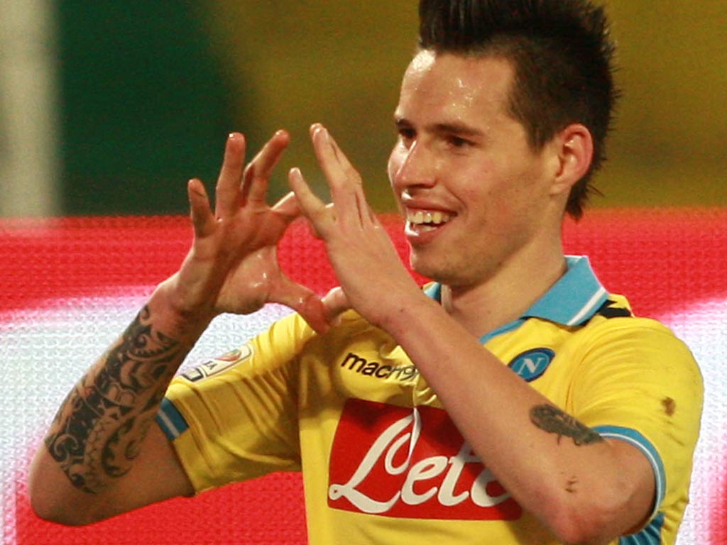 Marek Hamsik Hamsik has allegedly been interested in a move to Stamford Bridge according to the players' agent. The 24-year-old could cost the Blues £35m. The Napoli forward is a versatile attacker with the ability to play in a number of posit