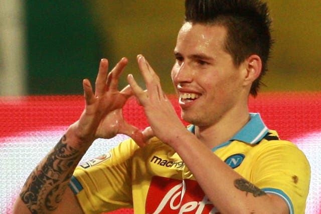 <b>Marek Hamsik</b><br/>
Hamsik has allegedly been interested in a move to Stamford Bridge according to the players' agent. The 24-year-old could cost the Blues £35m. The Napoli forward is a versatile attacker with the ability to play in a number of posit