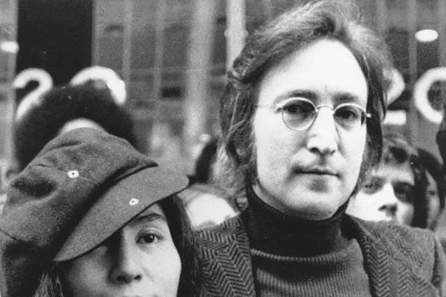 New nation, new causes: John Lennon and Yoko Ono