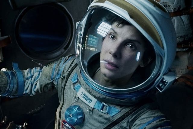 What's a girl like you doing in a space like this? 'Gravity' has been nominated for an Oscar