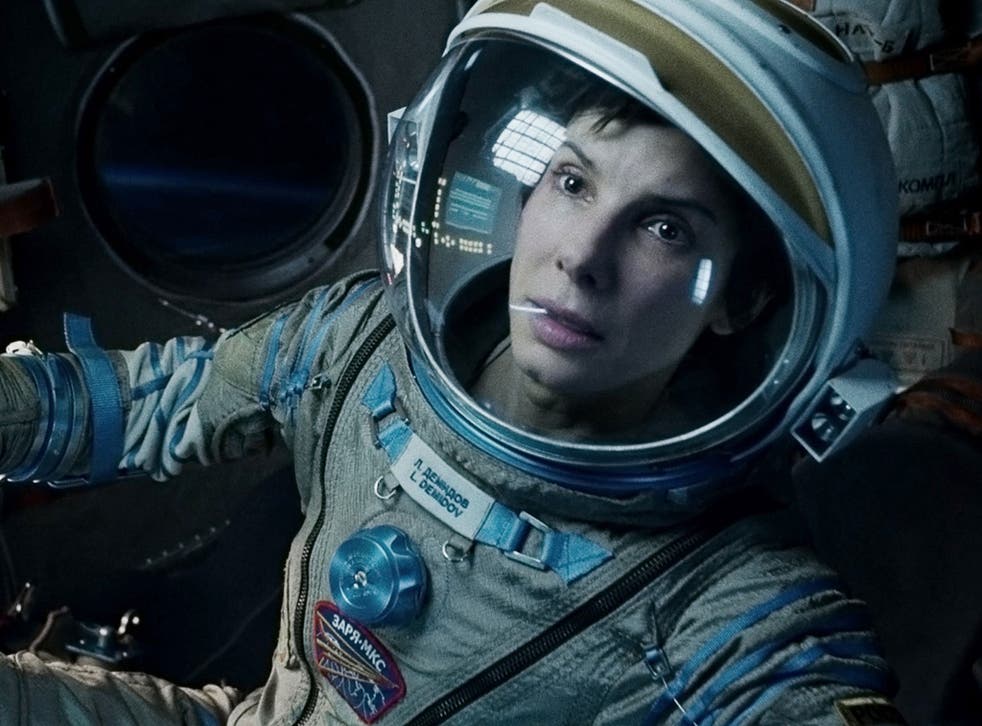 What's a girl like you doing in a space like this? 'Gravity' has been nominated for an Oscar