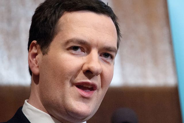 George Osborne says he wants the national minimum wage to increase to £7 an hour