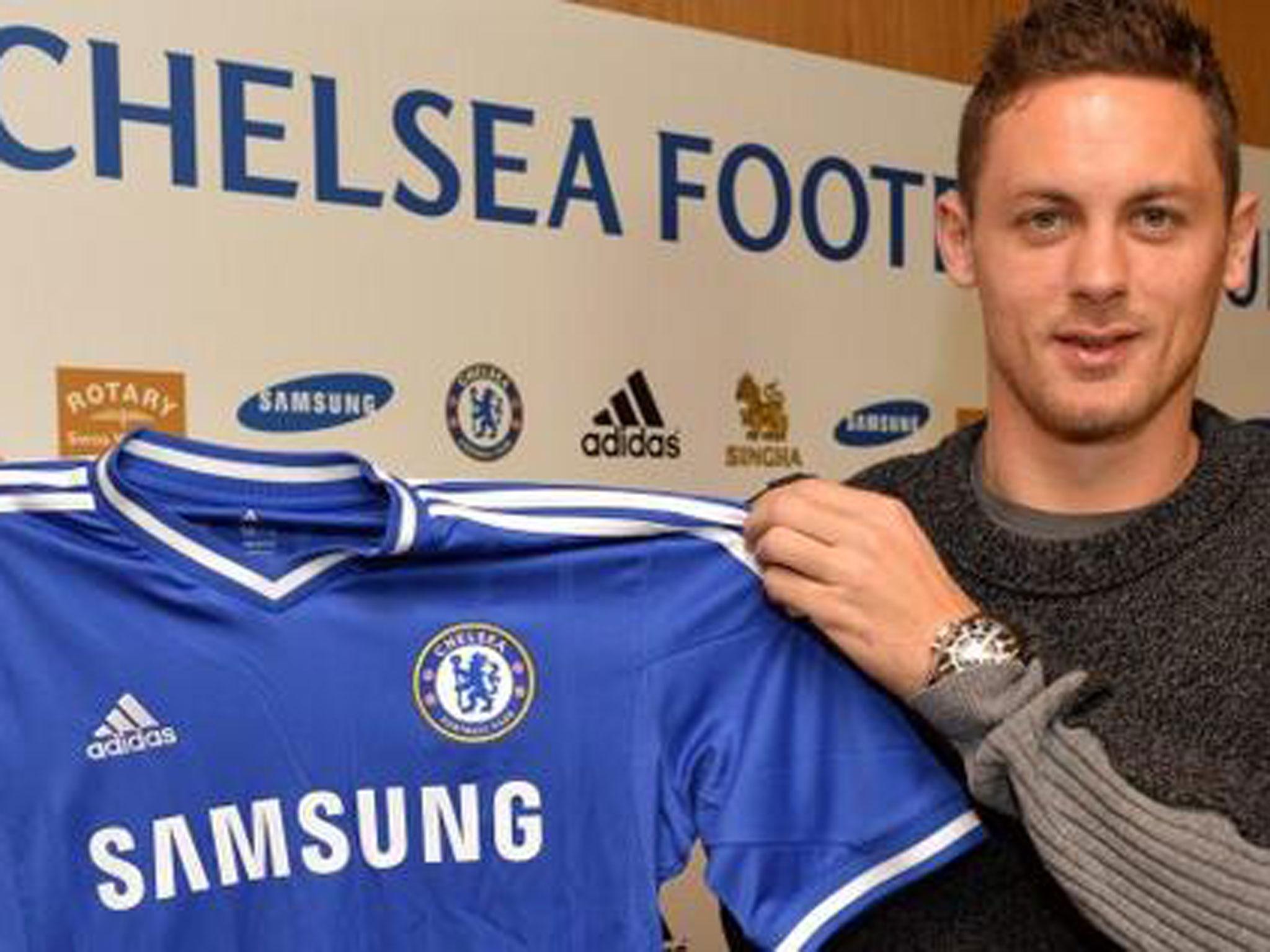 Chelsea present new signing Nemanja Matic