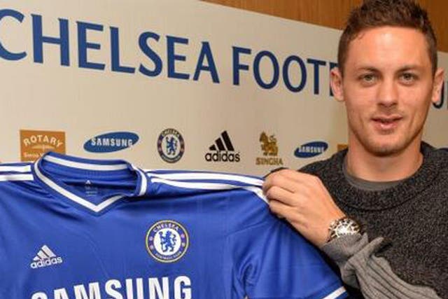 Chelsea present new signing Nemanja Matic