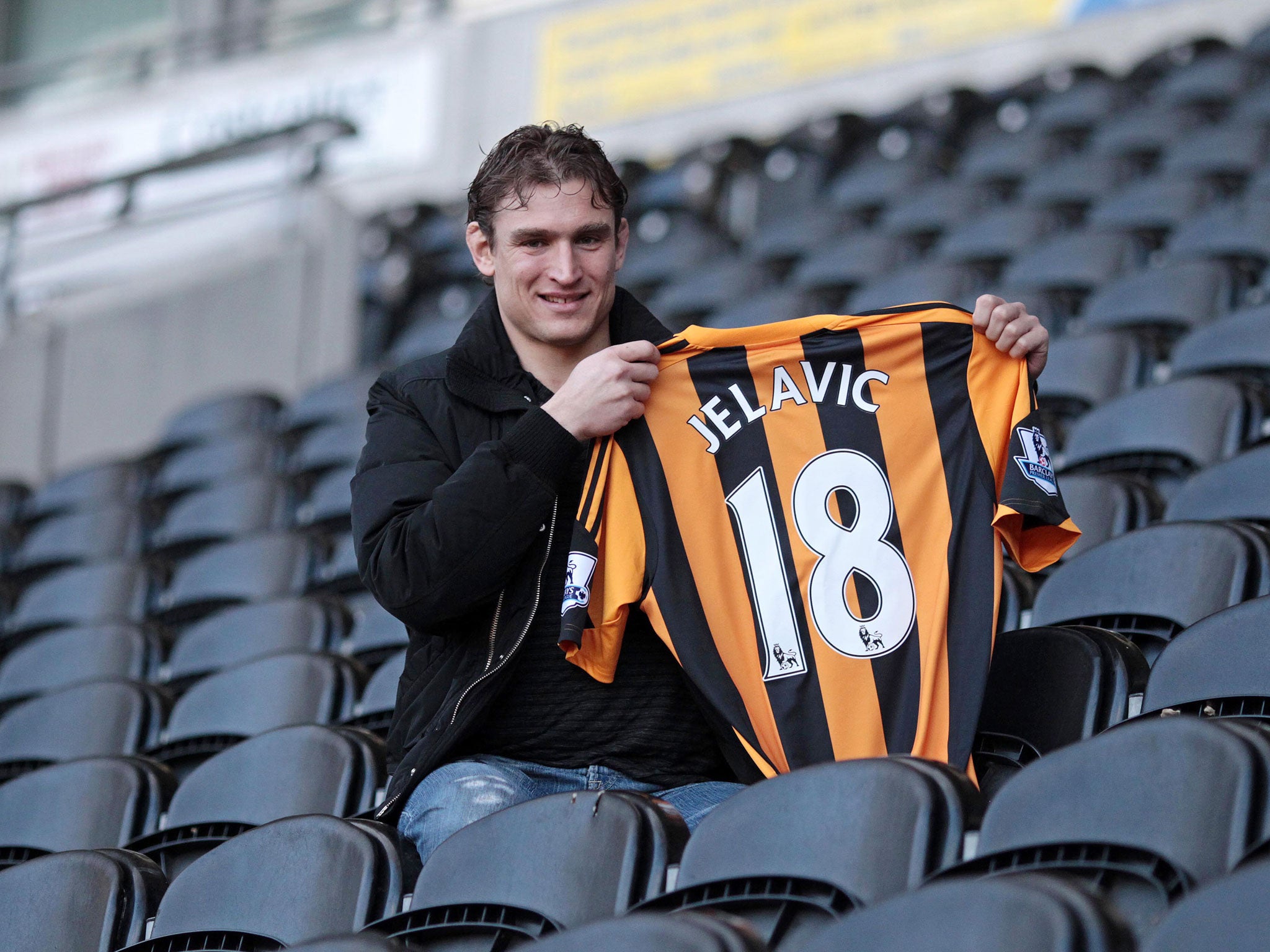 Nikica Jelavic has signed for Hull City from Everton for a reported £6.5m fee