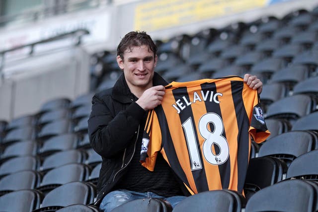 Nikica Jelavic has signed for Hull City from Everton for a reported £6.5m fee