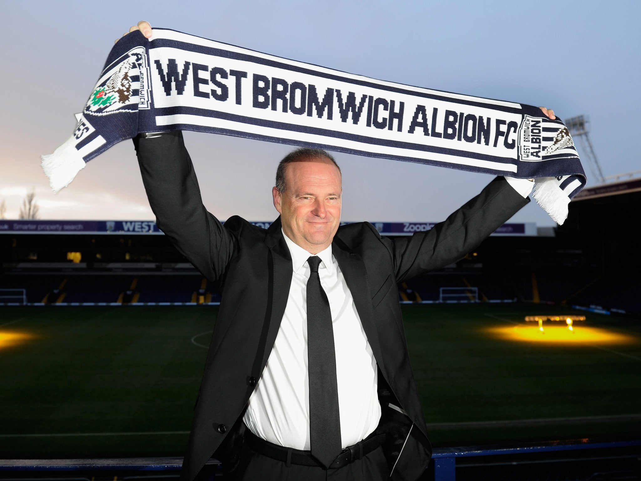 West Brom manager Pepe Mel