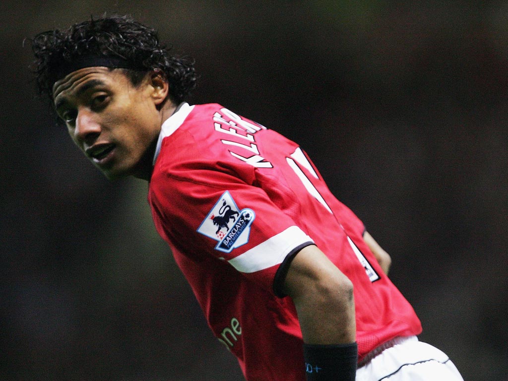 <p>Kleberson was the first Brazilian to play for Man United</p>