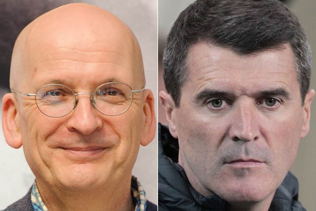 Roddy Doyle and Roy Keane as 'The Commitments' author Doyle has signed a deal to work with Keane to write the footballer's autobiography