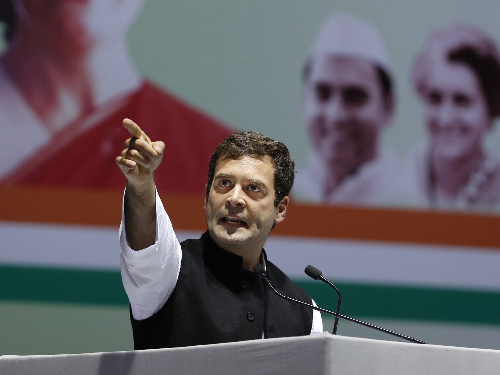 Rahul Gandhi has described himself as a warrior 'ready to go into battle'