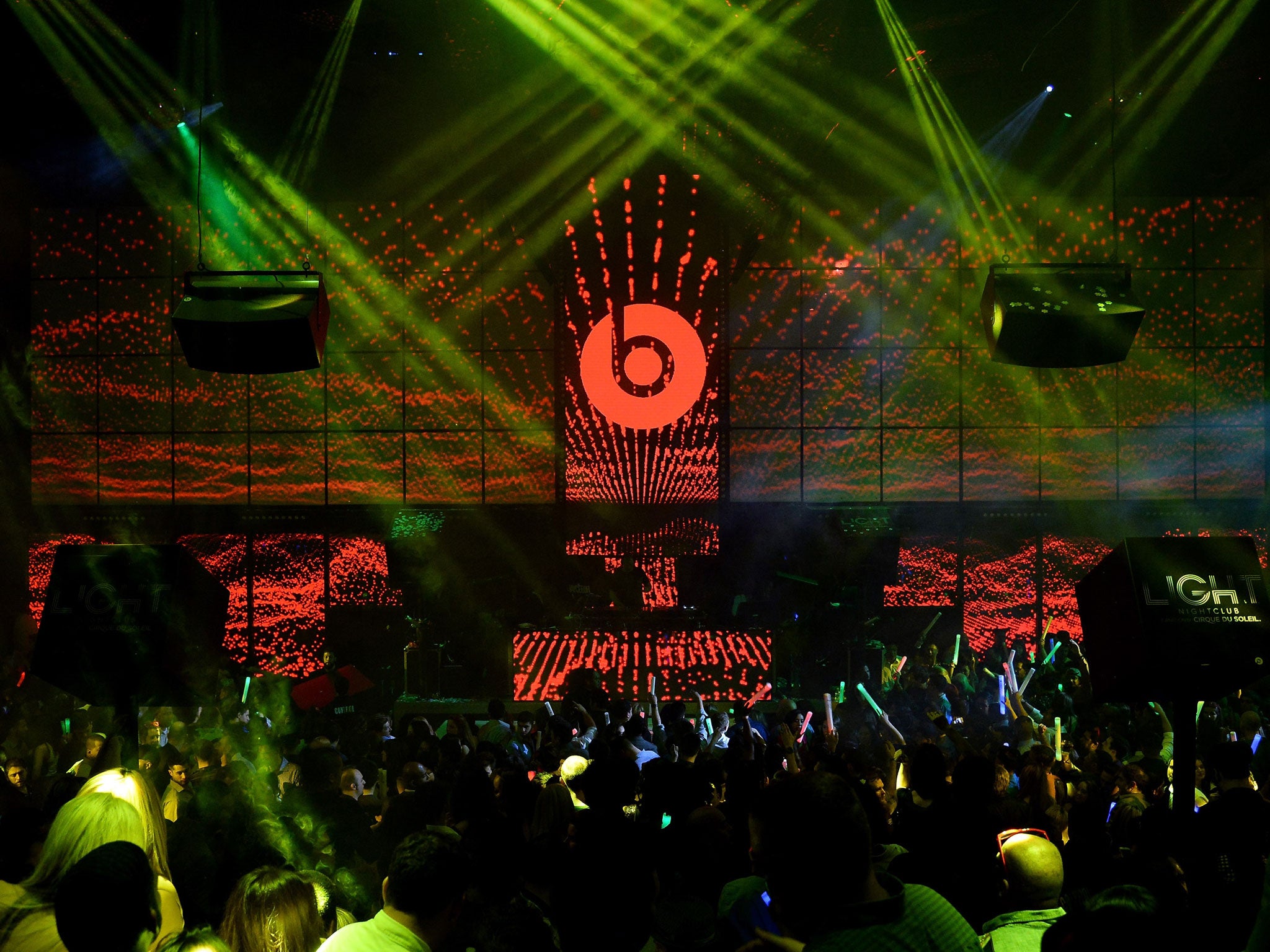 A Beats by Dr Dre event in Las Vegas. The rap star is launching his own streaming service