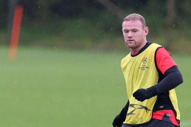 Wayne Rooney has resumed light training this week