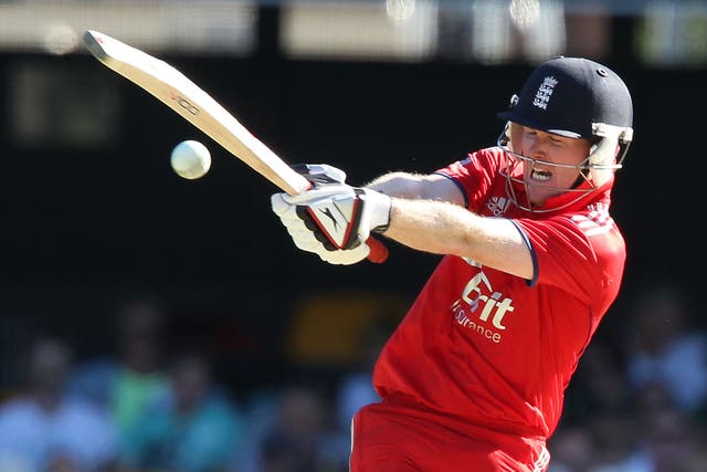 England's centurion Eoin Morgan may miss Saturday's match with a calf injury