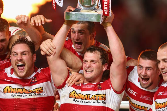 Wigan won last year's Grand Final and the play-offs for the top eight will stay in 2015