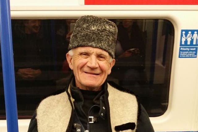 Undated handout photo issued by the Metropolitan Police of missing Russian tourist Vasile Belea, 63, who was last seen at Stockwell Tube station in south London at 10am on Tuesday. 