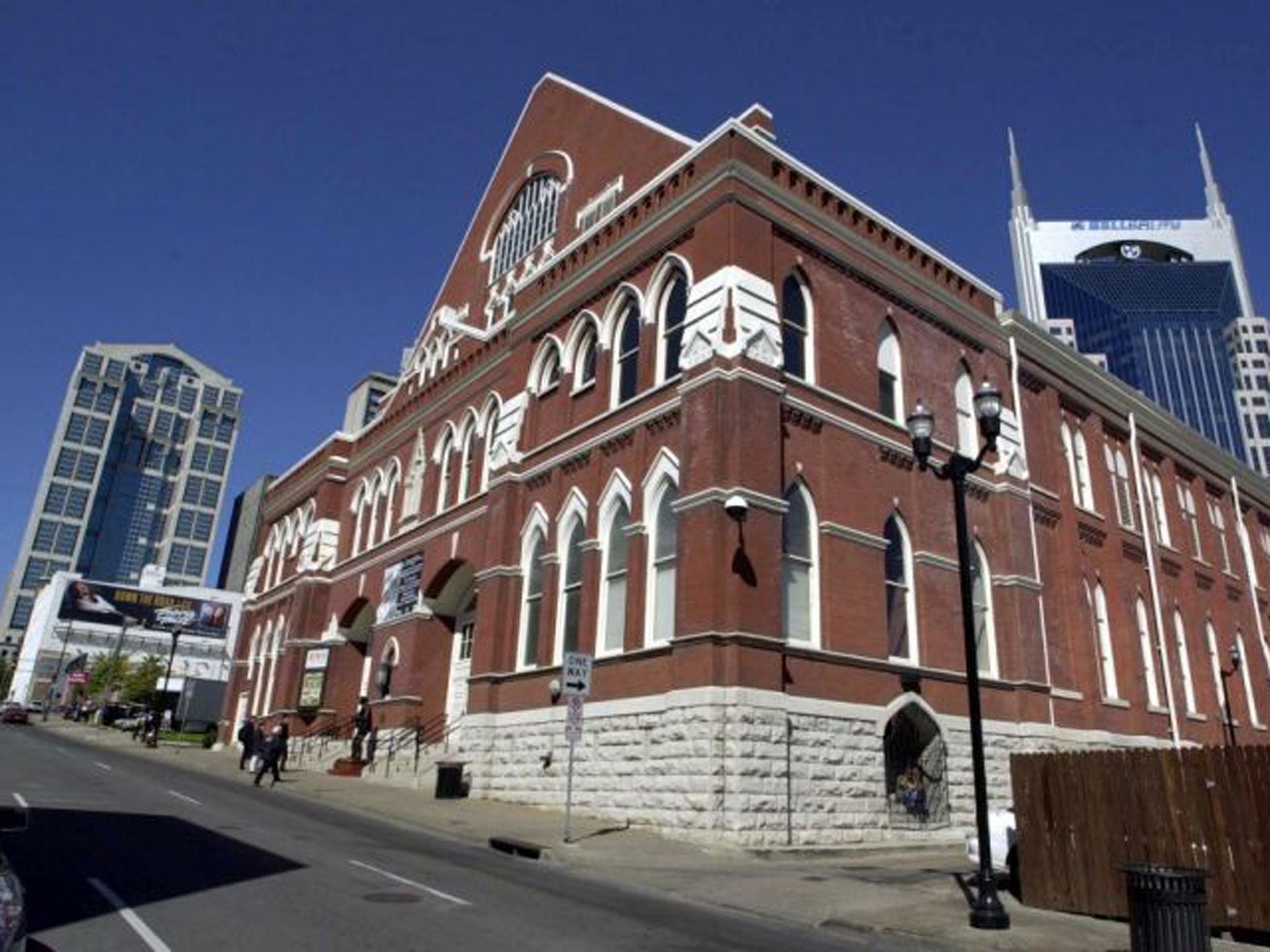 Country life: The Ryman Auditorium has hosted artists such as Hank Williams and Johnny Cash