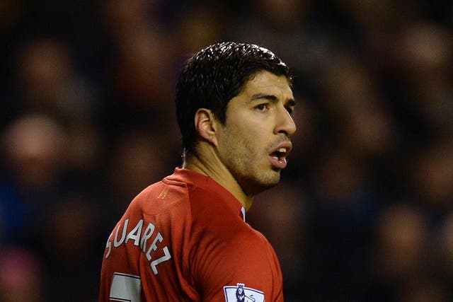 Luis Suarez was at the centre of a diving row following the 2-2 draw between Liverpool and Aston Villa