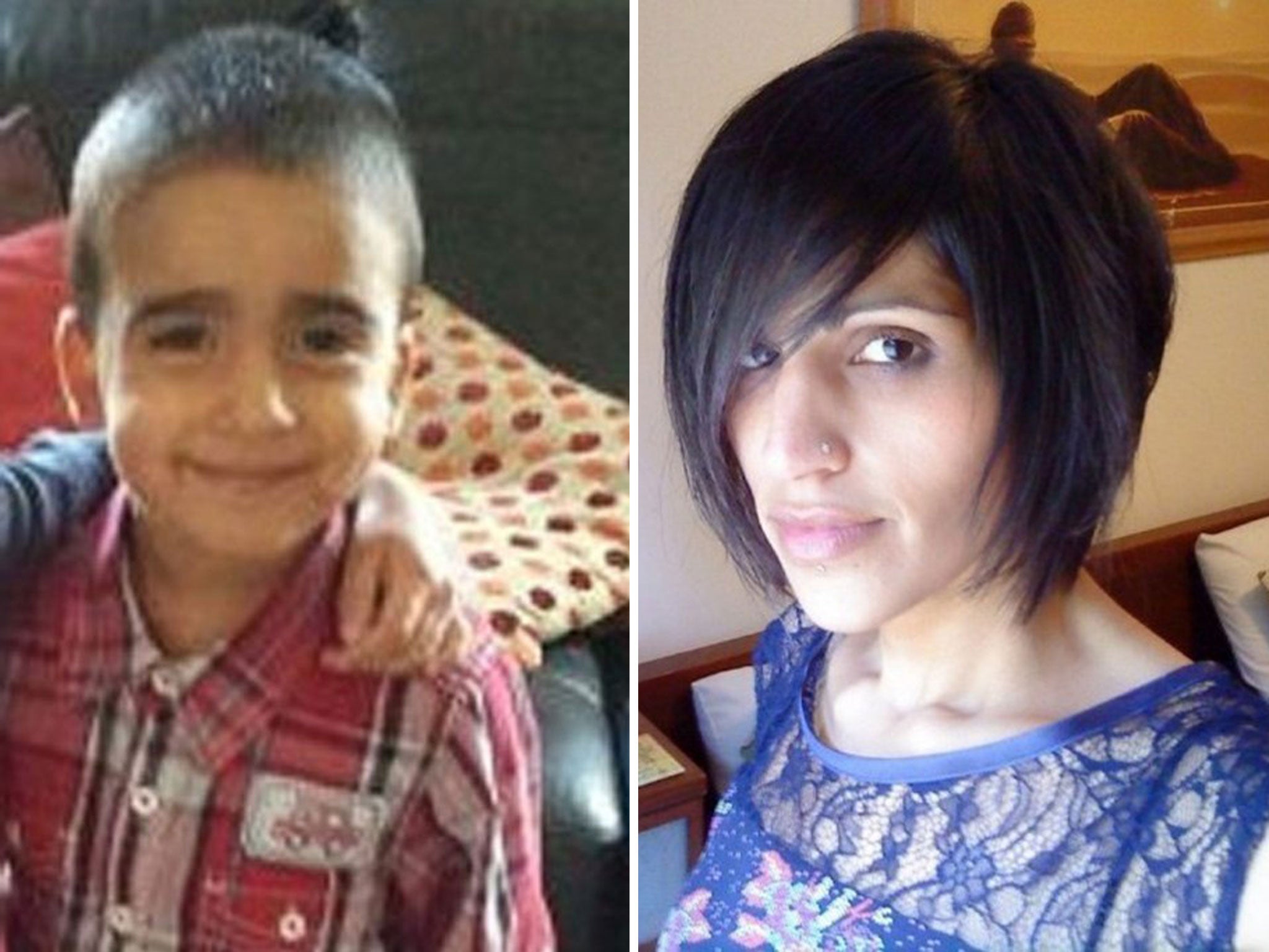 Three-year-old Mikaeel Kular and his mother Rosdeep
