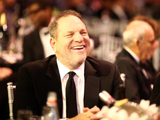 Harvey Weinstein at the 2014 Critics' Choice Movie Awards. The super-producer has said he will not make any more excessively violent films after announcing his next film - a critique on gun culture