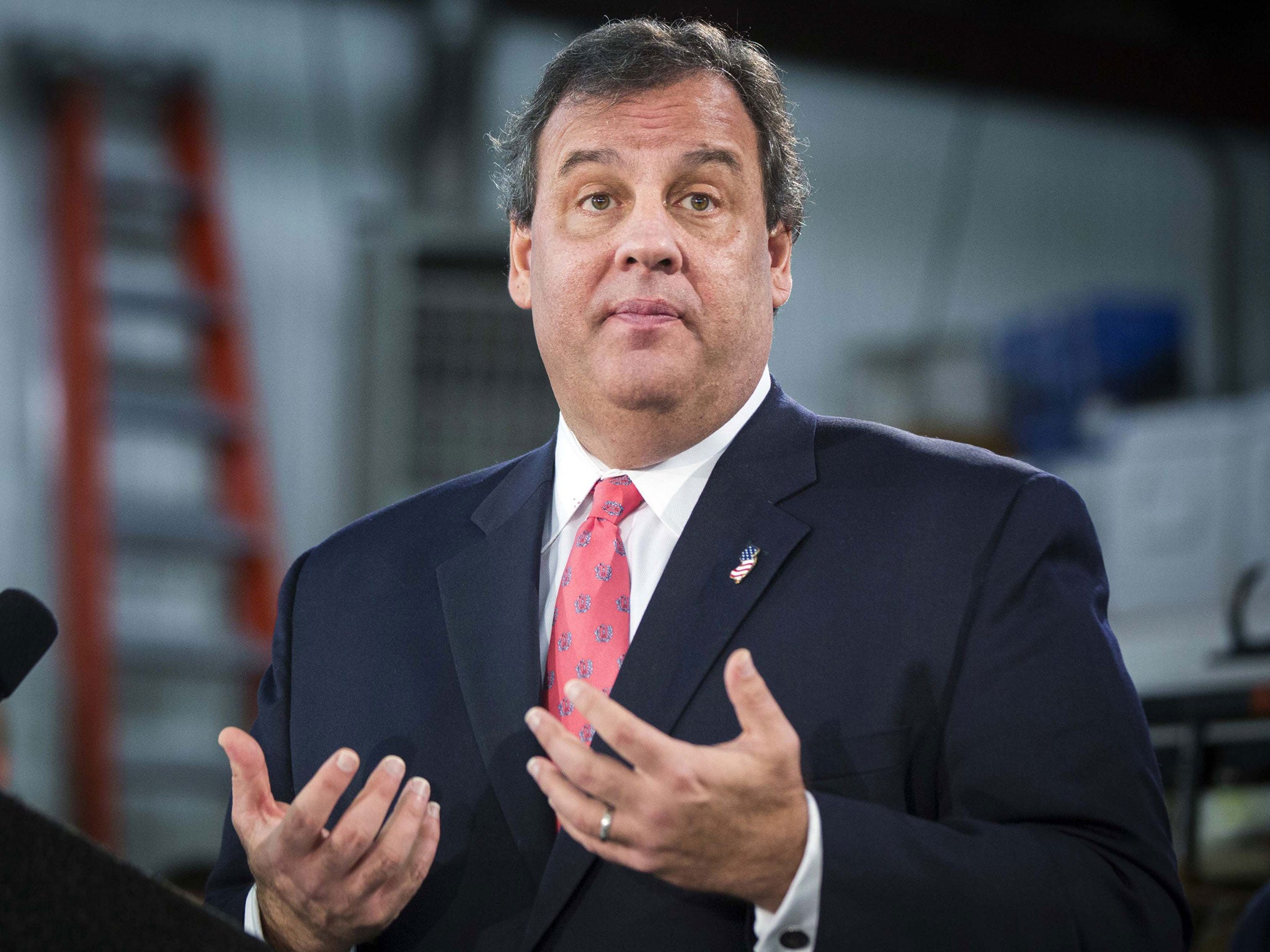 New Jersey Governor Chris Christie