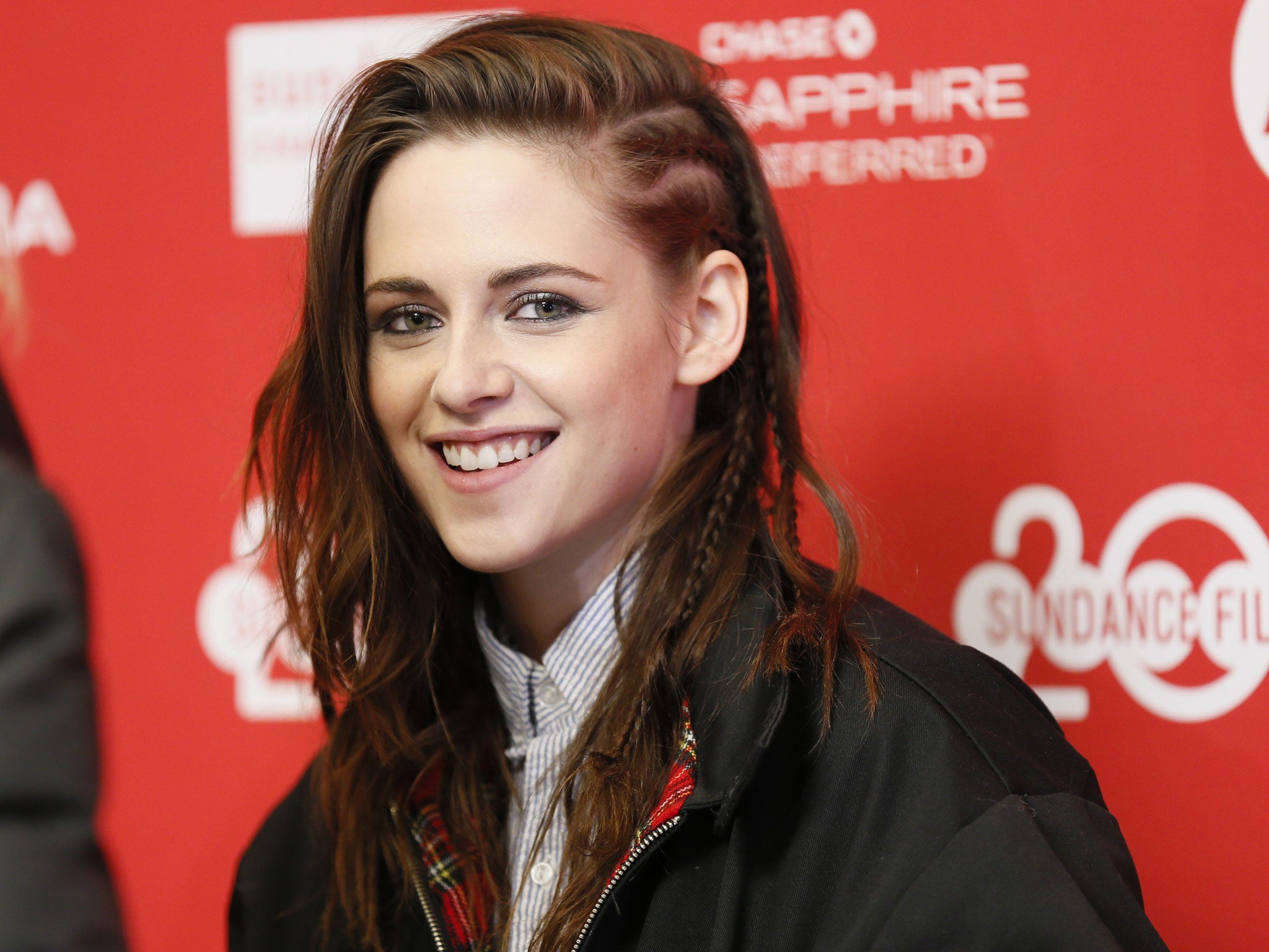 Kristen Stewart at the premiere for 'Camp X-Ray' during the 2014 Sundance Film Festival