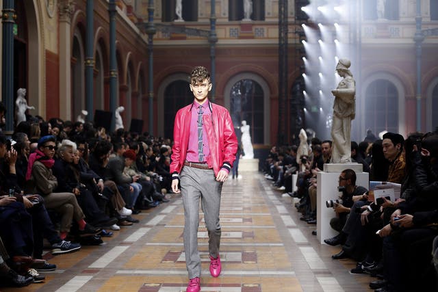 The Lanvin runway show at Paris Fashion Week