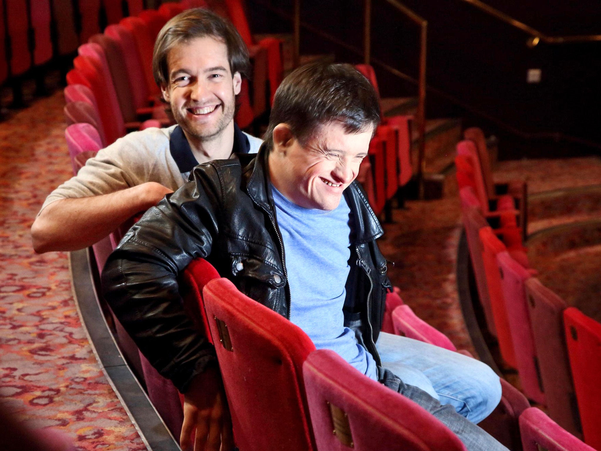 The play's the thing: William (left) and Tommy Jessop