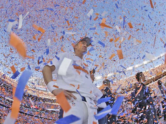 Peyton Manning  will have a chance to add to his single Super Bowl ring when his Denver Broncos side meet  the Seattle Seahawks