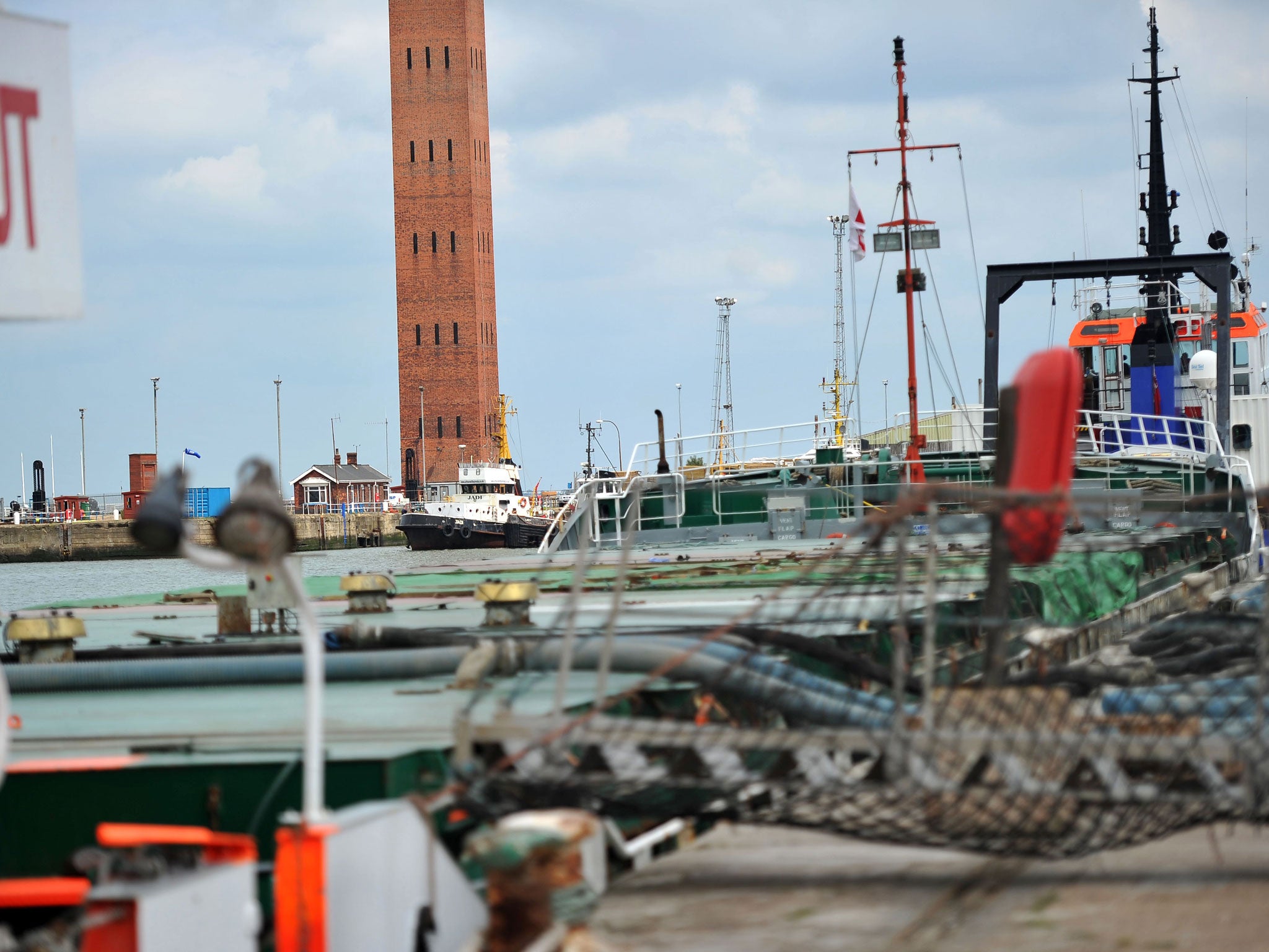 The Royal Docks at Grimsby; residents in Grimsby are rising up against Channel 4's attempts to cast them as the subjects of its next documentary series on the poor