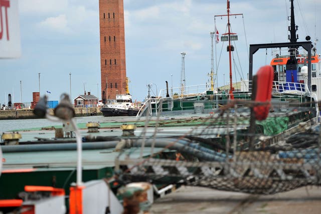 The Royal Docks at Grimsby; residents in Grimsby are rising up against Channel 4's attempts to cast them as the subjects of its next documentary series on the poor 