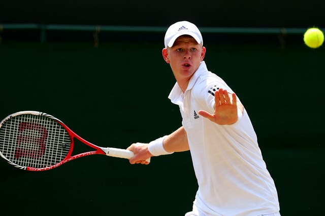 19-year-old Kyle Edmund has been selected in Great Britain's Davis Cup squad