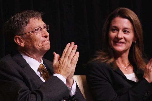 Bill and Melinda Gates, whose charitable foundation publishes an annual letter tackling issues surrounding world poverty