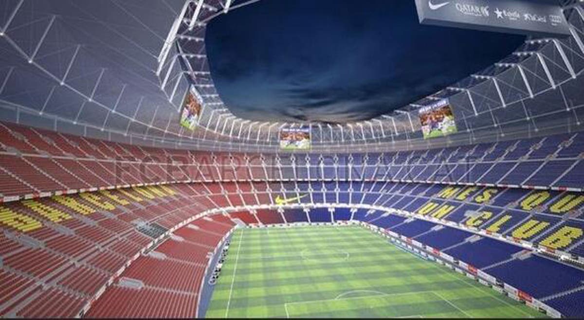 Стадион Camp nou FC Barcelona