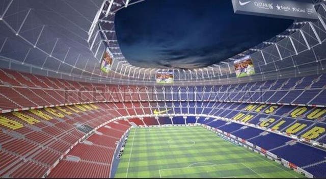Barcelona revealed their plans for the redevelopment of the Nou Camp Stadium