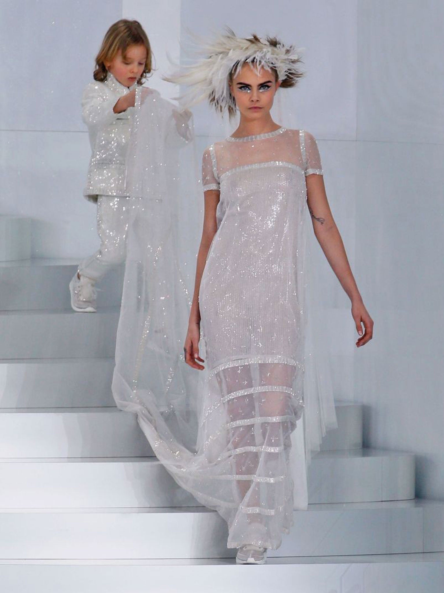 Chanel Haute Couture collections presented during Paris Fashion