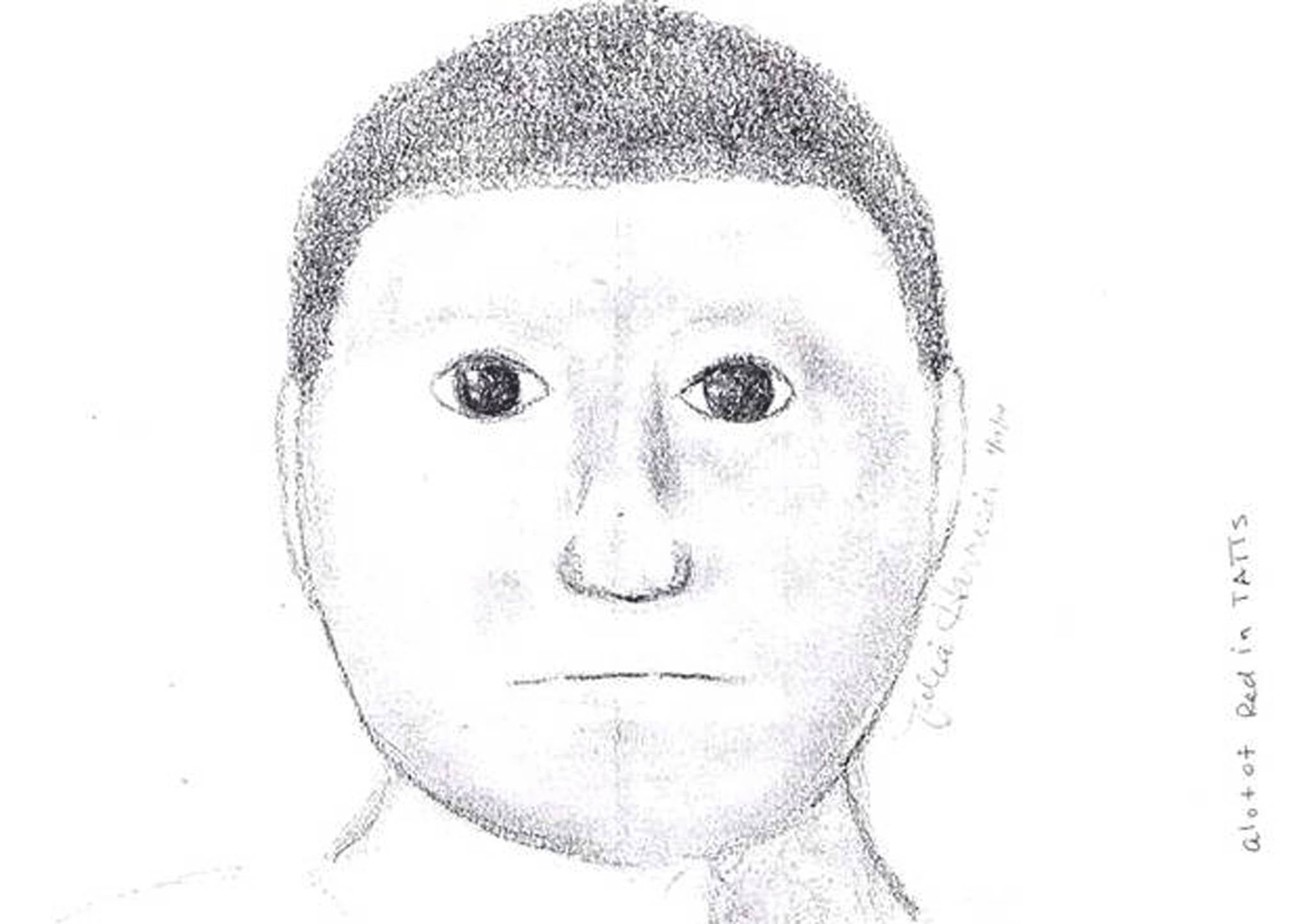 The Lamar County Sheriff's Department sketch