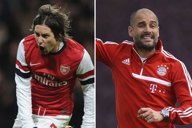 Bayern Munich are eying a surprise move for Tomas Rosicky