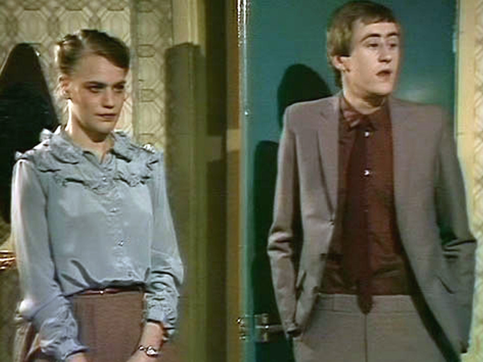 Kate Saunders as Sandra during the second series of 'Only Fools and Horses'
