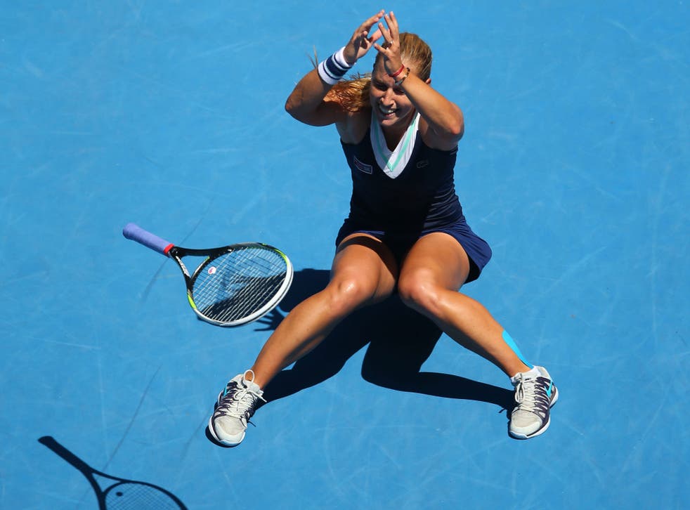 Australian Open 2014: Dominika Cibulkova continues Melbourne run by beating Simona Halep to reach semi-final | The | The Independent
