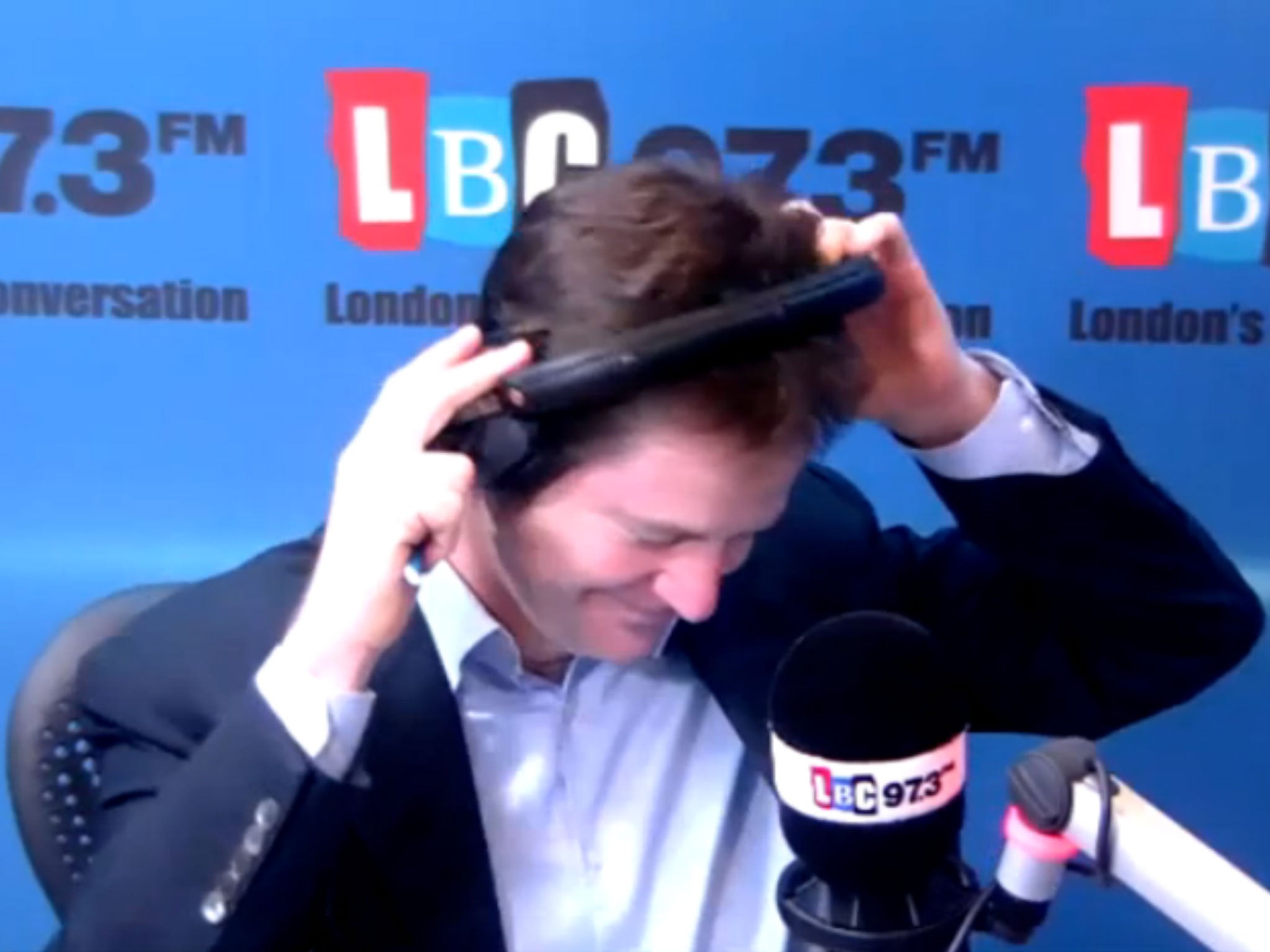 Nick Clegg joked that he'd 'had a few things on' preventing him from watching TV