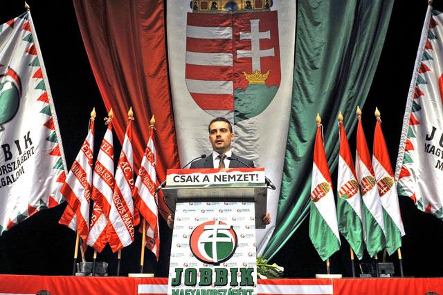 Jobbik leader Gabor Vona is coming to London this weekend to host a rally